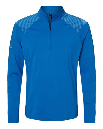 Adidas Men's Ultimate365 Lightweight Shoulder Stripe Quarter-Zip Pullover A520