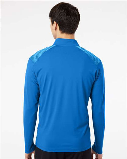 Adidas Men's Ultimate365 Lightweight Shoulder Stripe Quarter-Zip Pullover A520
