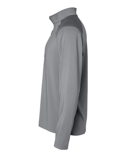 Adidas Men's Ultimate365 Lightweight Shoulder Stripe Quarter-Zip Pullover A520