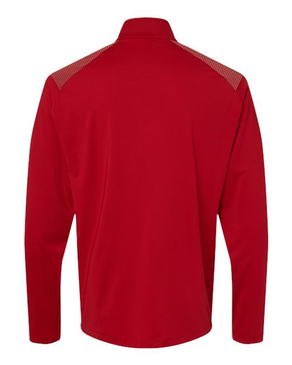 Adidas Men's Ultimate365 Lightweight Shoulder Stripe Quarter-Zip Pullover A520
