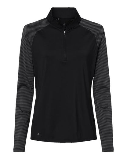 Adidas Women's Ultimate365 Lightweight Raglan Quarter-Zip Pullover A521