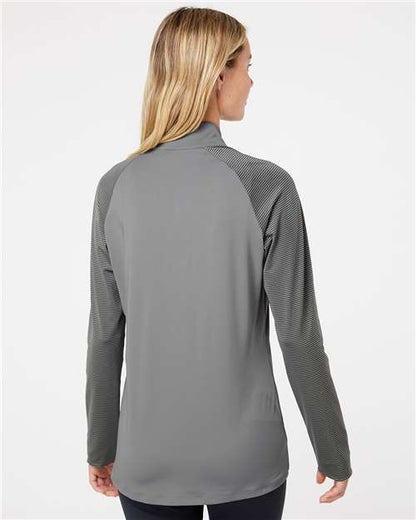 Adidas Women's Ultimate365 Lightweight Raglan Quarter-Zip Pullover A521