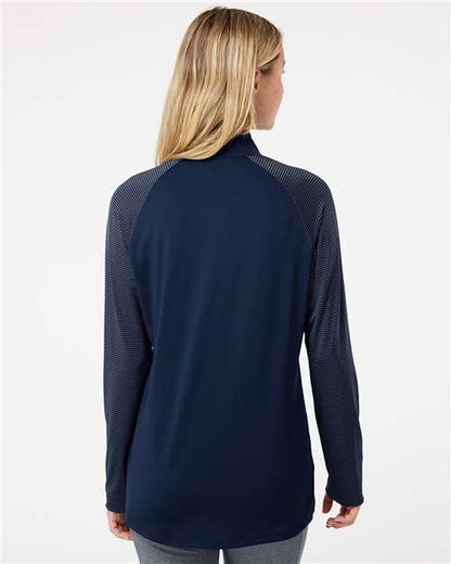 Adidas Women's Ultimate365 Lightweight Raglan Quarter-Zip Pullover A521