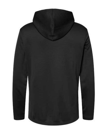 Adidas Men's Textured Mixed Media Midweight Hooded Sweatshirt A530