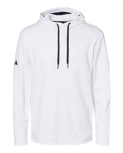 Adidas Men's Textured Mixed Media Midweight Hooded Sweatshirt A530