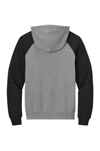 Jerzees Unisex NuBlend Colorblock Raglan Hoodie Sweatshirt 96C