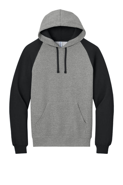 Jerzees Unisex NuBlend Colorblock Raglan Hoodie Sweatshirt 96C