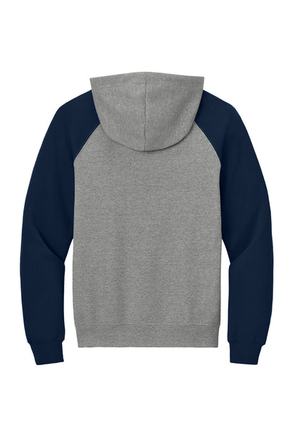 Jerzees Unisex NuBlend Colorblock Raglan Hoodie Sweatshirt 96C