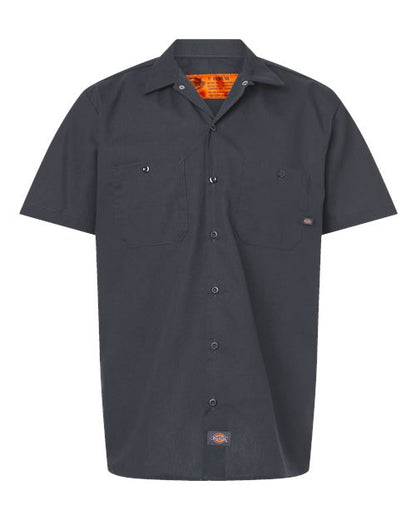 Dickies Men's Industrial Short Sleeve Work Shirt S535