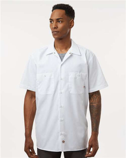 Dickies Men's Tall Industrial Short Sleeve Work Shirt S535T