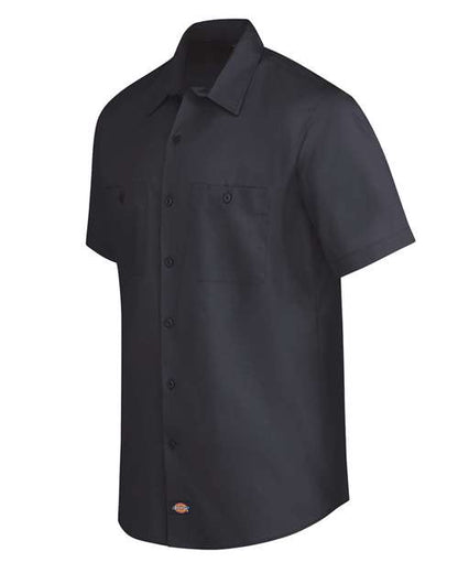 Dickies Men's Tall Industrial Worktech Ventilated Short Sleeve Work Shirt LS51T