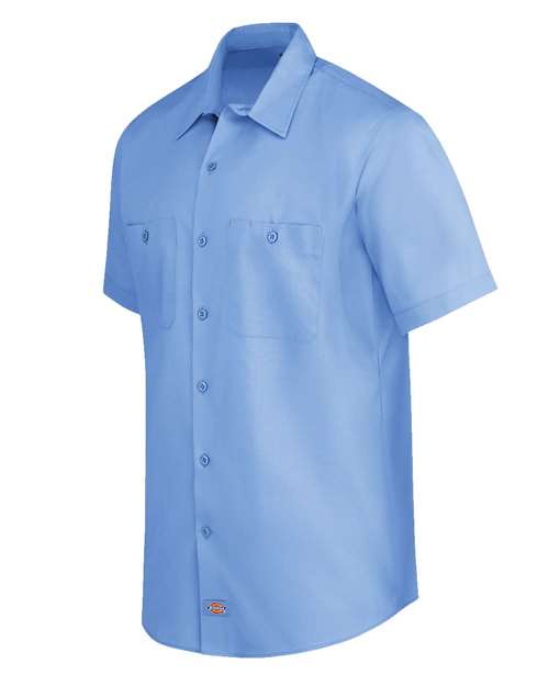 Dickies Men's Tall Industrial Worktech Ventilated Short Sleeve Work Shirt LS51T