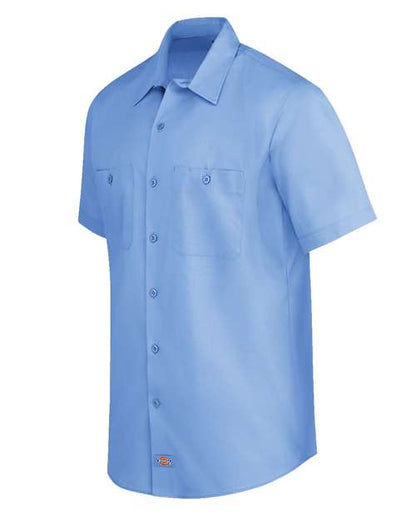 Dickies Men's Tall Industrial Worktech Ventilated Short Sleeve Work Shirt LS51T