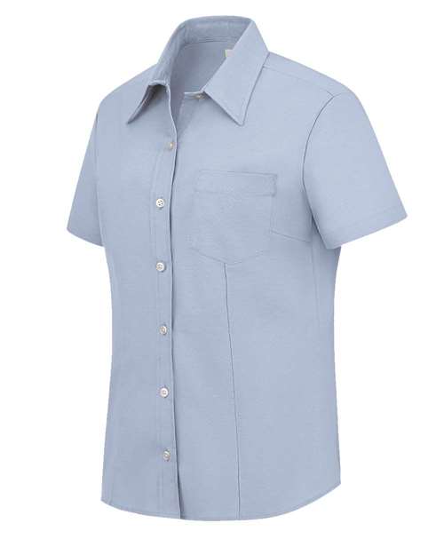 Dickies Women's Short Sleeve Stretch Oxford Shirt S254