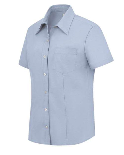 Dickies Women's Short Sleeve Stretch Oxford Shirt S254