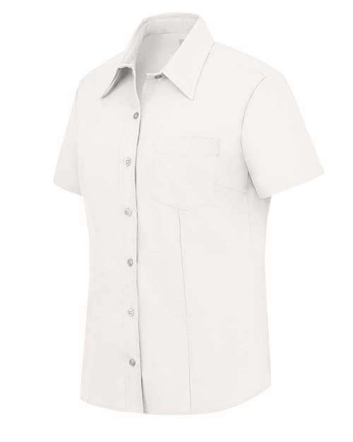 Dickies Women's Short Sleeve Stretch Oxford Shirt S254