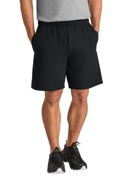 Jerzees Unisex NuBlend Pocketed Sweat Short 978MP
