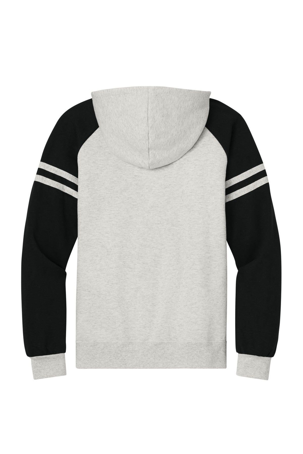 Jerzees Unisex NuBlend Varsity Colorblock Hooded Sweatshirt 97C