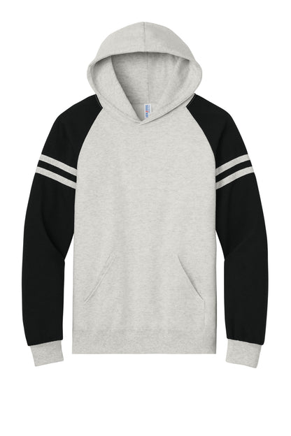 Jerzees Unisex NuBlend Varsity Colorblock Hooded Sweatshirt 97C