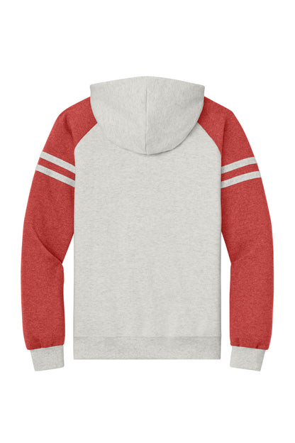 Jerzees Unisex NuBlend Varsity Colorblock Hooded Sweatshirt 97C