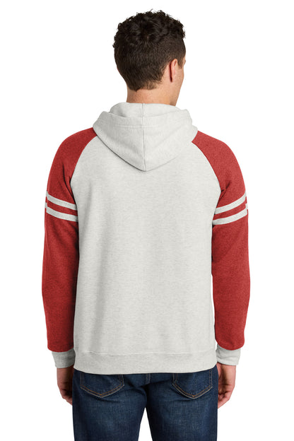Jerzees Unisex NuBlend Varsity Colorblock Hooded Sweatshirt 97C