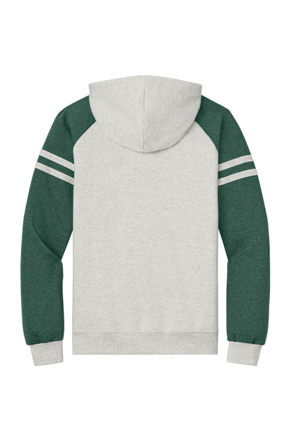 Jerzees Unisex NuBlend Varsity Colorblock Hooded Sweatshirt 97C