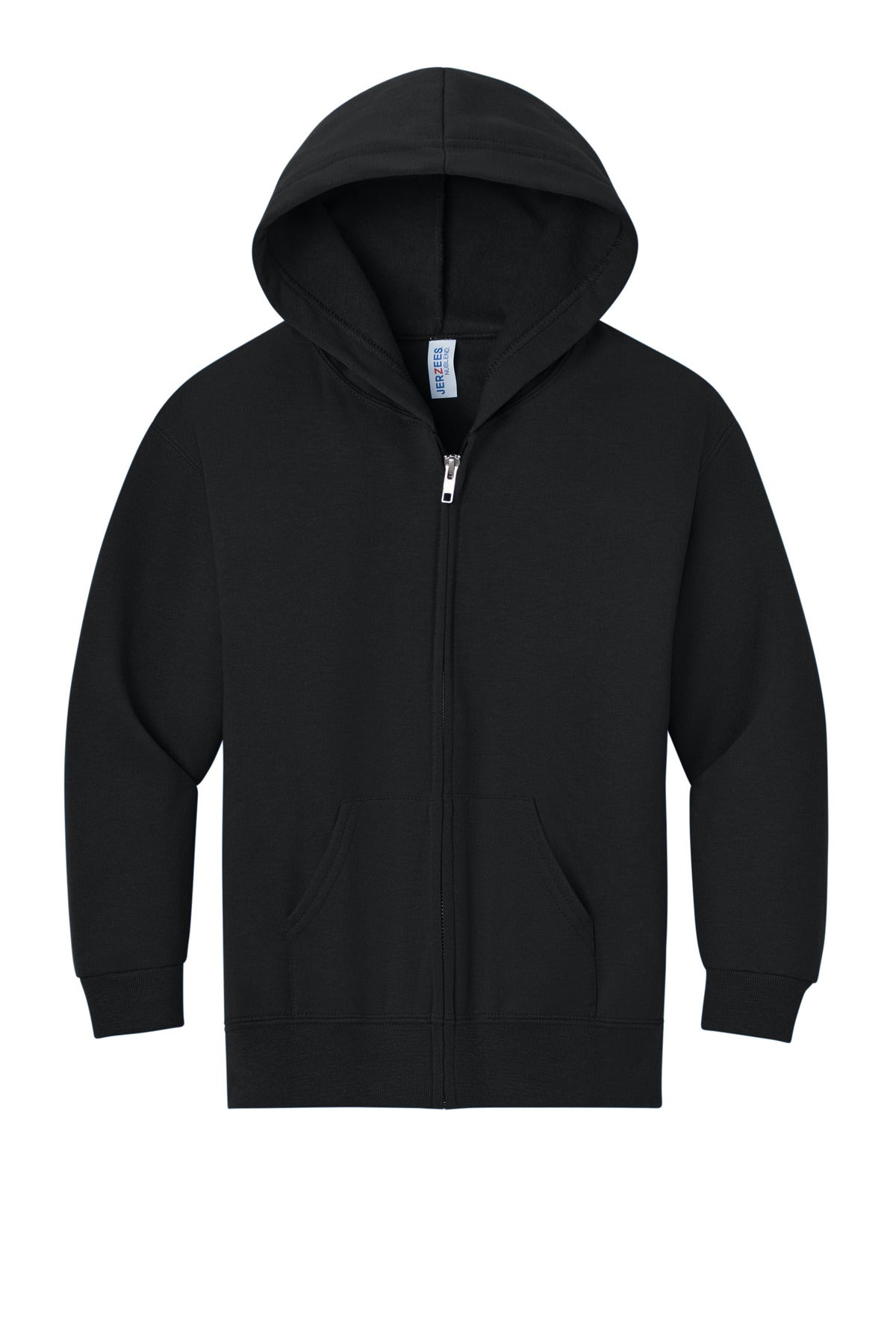 Jerzees - Youth NuBlend Full-Zip Hooded Sweatshirt.  993B