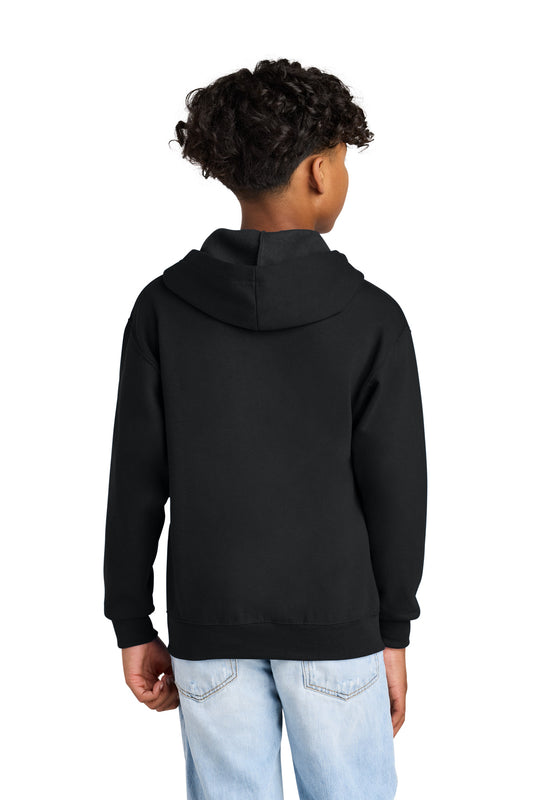 Jerzees - Youth NuBlend Full-Zip Hooded Sweatshirt.  993B