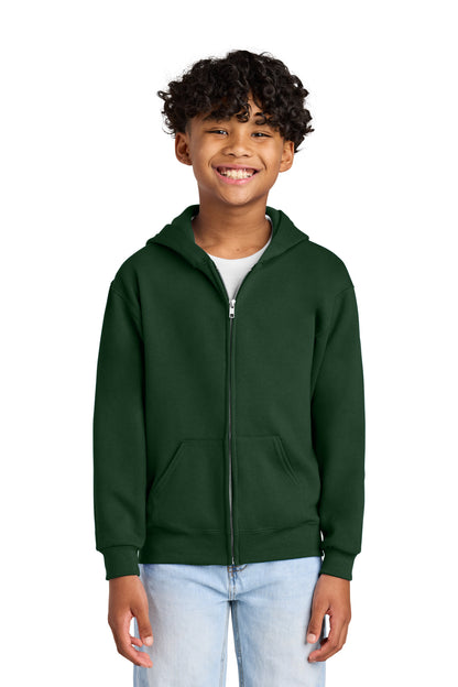 Jerzees - Youth NuBlend Full-Zip Hooded Sweatshirt.  993B