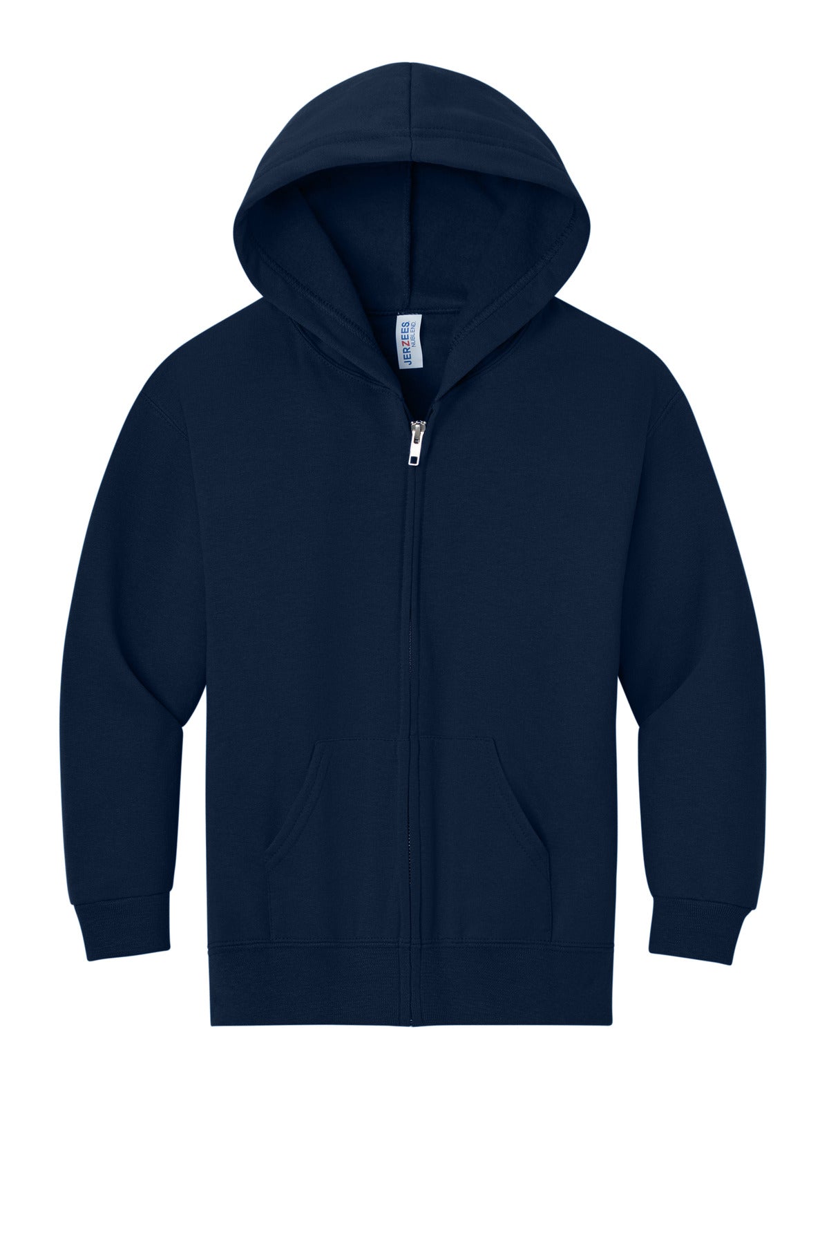 Jerzees - Youth NuBlend Full-Zip Hooded Sweatshirt.  993B