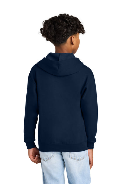 Jerzees - Youth NuBlend Full-Zip Hooded Sweatshirt.  993B