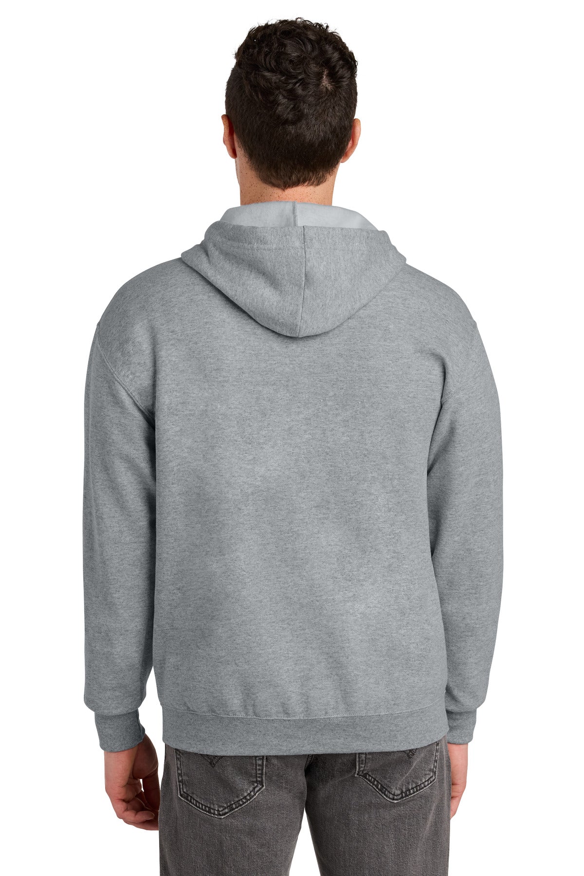 Jerzees - NuBlend Full-Zip Hooded Sweatshirt.  993M