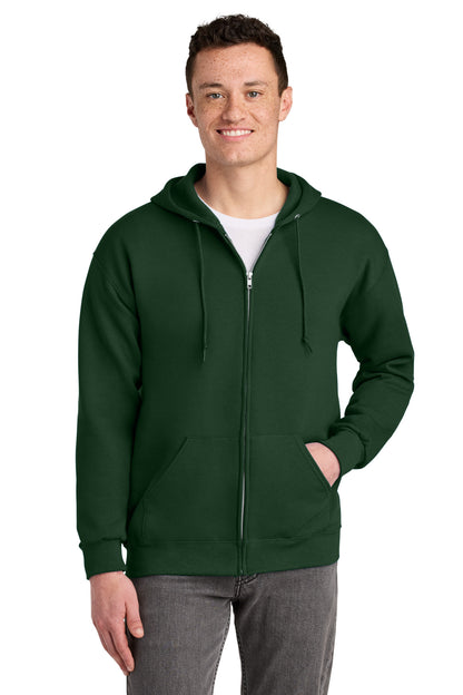 Jerzees - NuBlend Full-Zip Hooded Sweatshirt.  993M