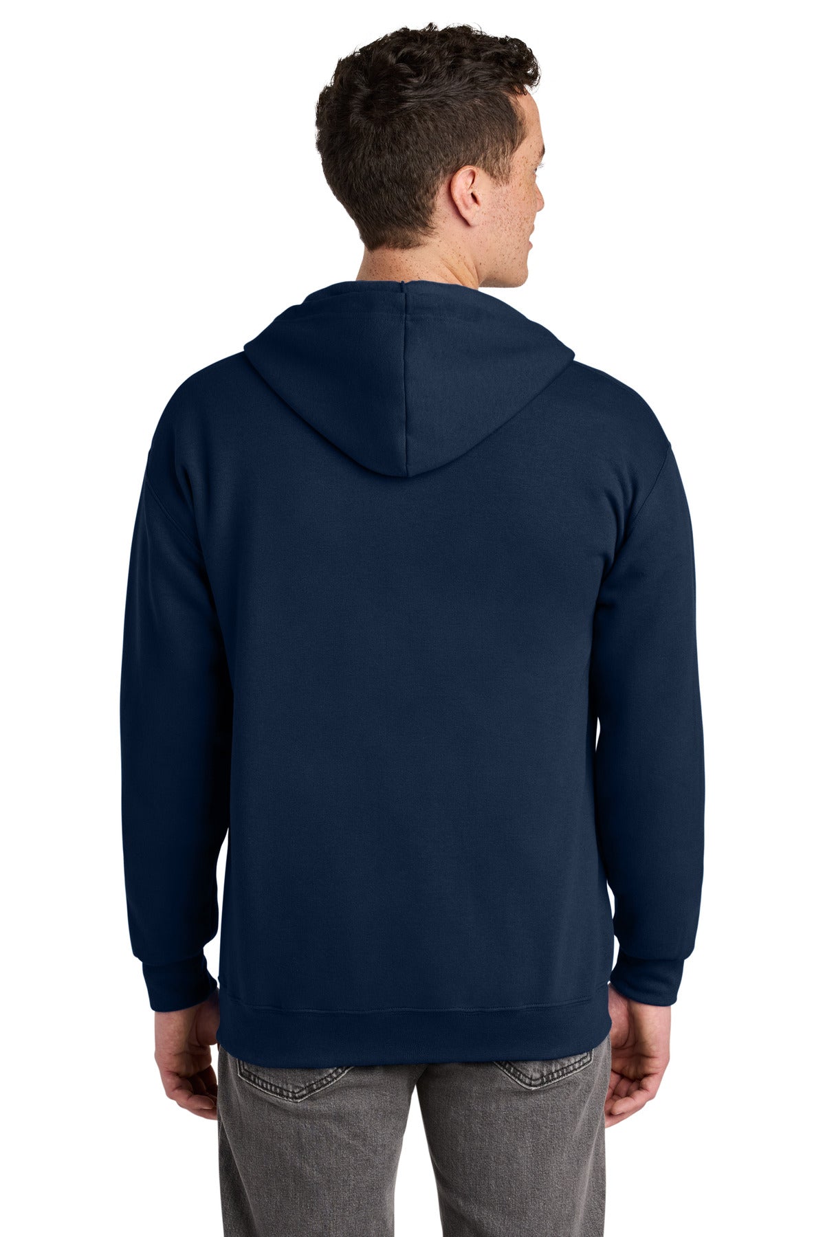 Jerzees - NuBlend Full-Zip Hooded Sweatshirt.  993M