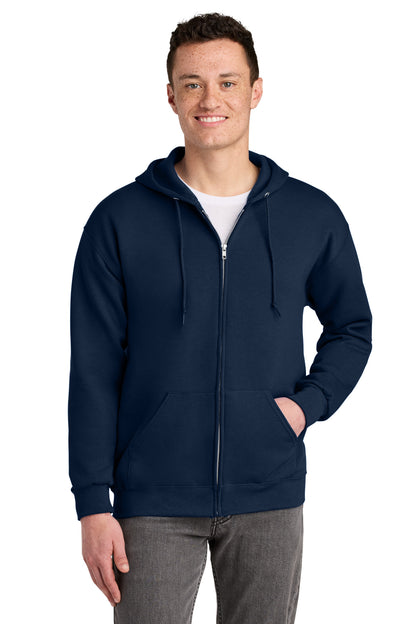 Jerzees - NuBlend Full-Zip Hooded Sweatshirt.  993M