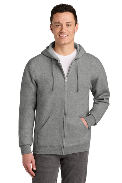 Jerzees - NuBlend Full-Zip Hooded Sweatshirt.  993M