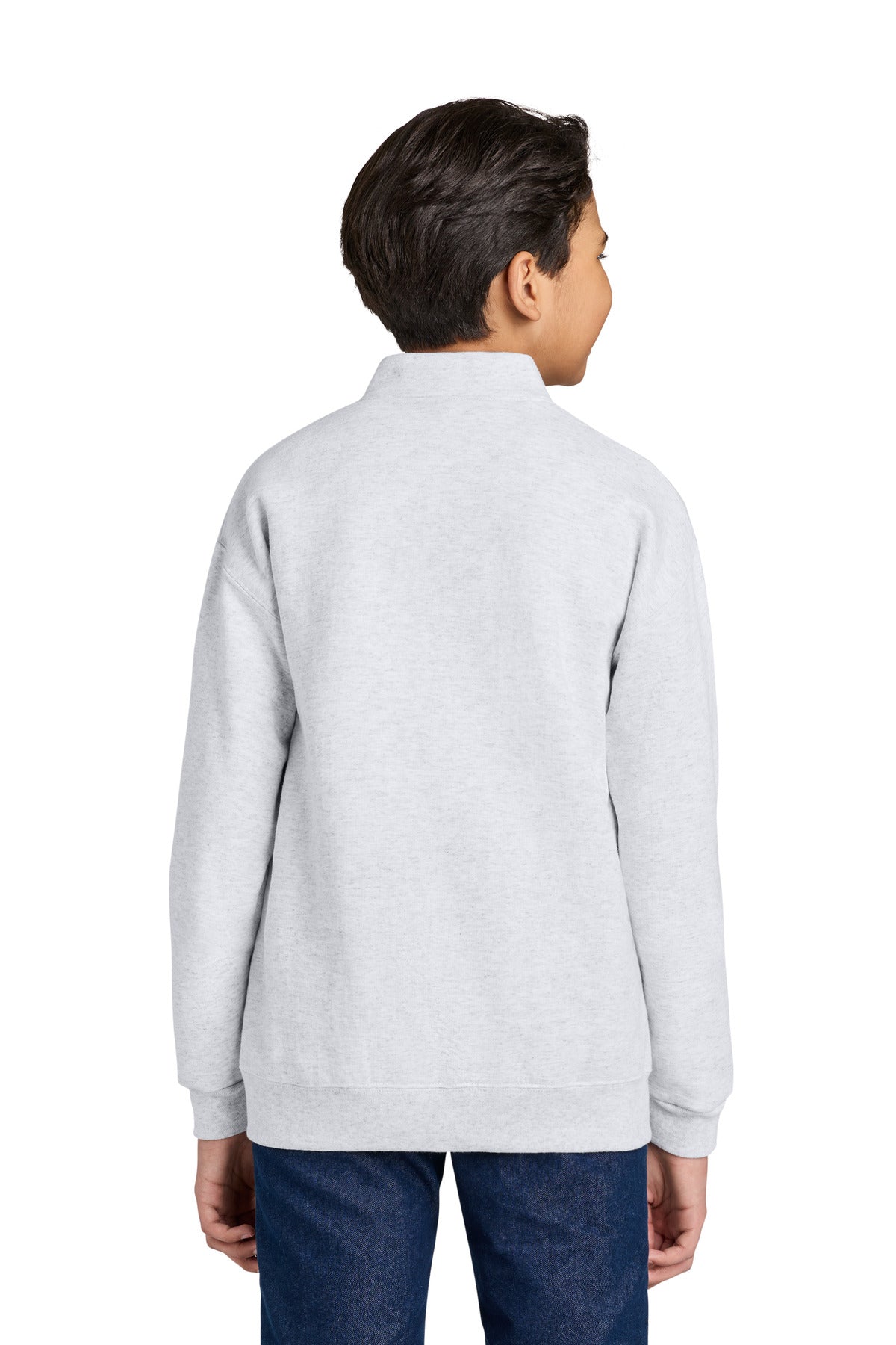 Jerzees Youth NuBlend 1/4-Zip Cadet Collar Sweatshirt 995Y
