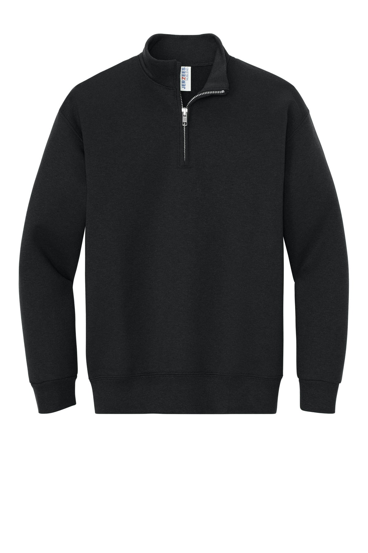 DISCONTINUED Jerzees Youth NuBlend 1/4-Zip Cadet Collar Sweatshirt 995Y