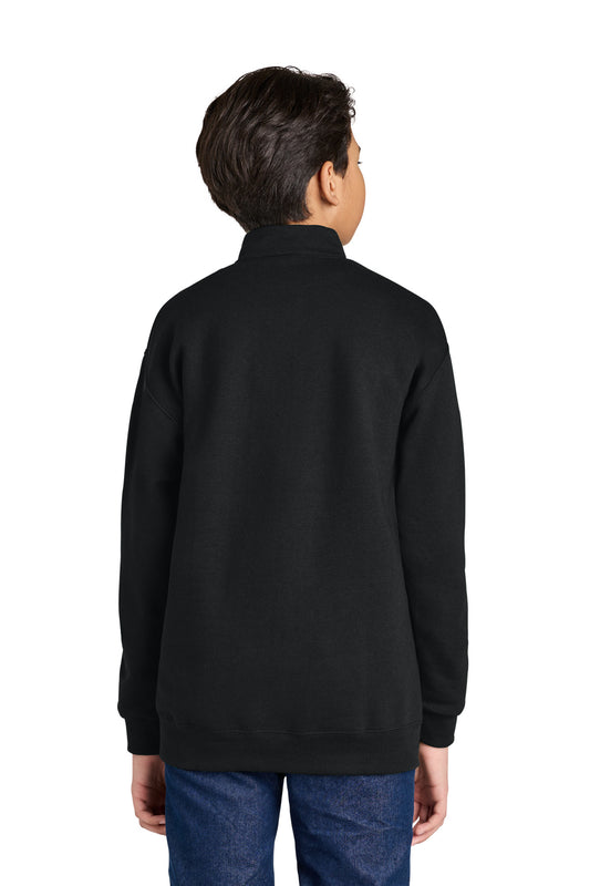Jerzees Youth NuBlend 1/4-Zip Cadet Collar Sweatshirt 995Y