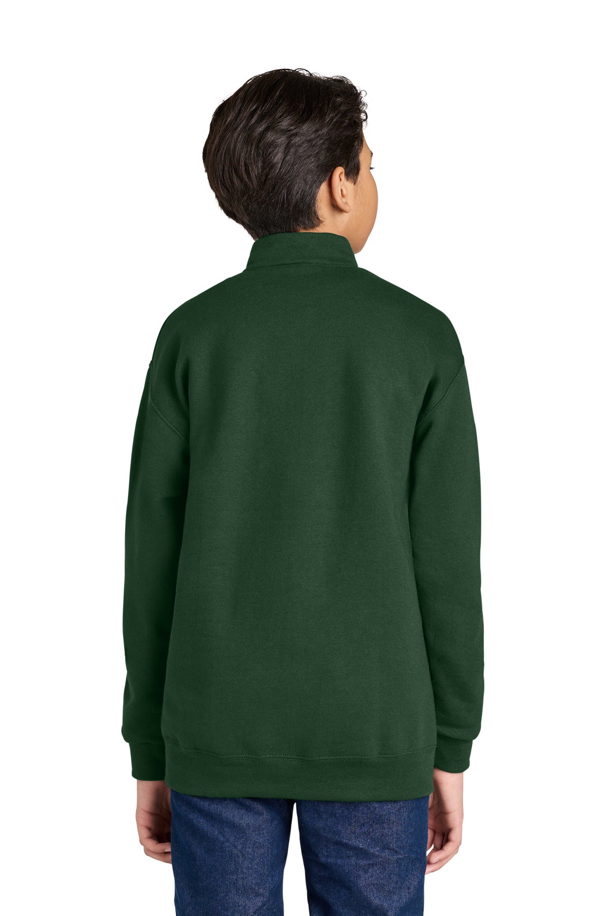 Jerzees Youth NuBlend 1/4-Zip Cadet Collar Sweatshirt 995Y