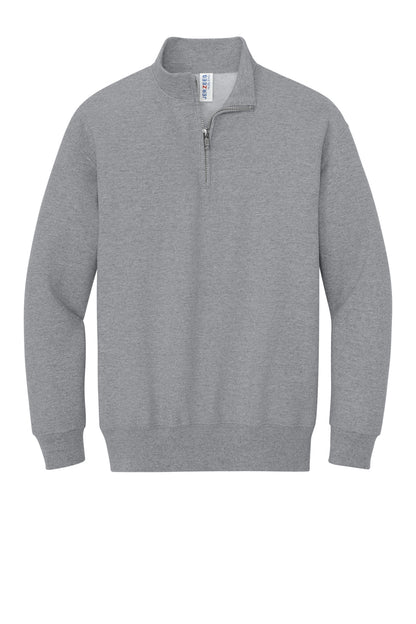 DISCONTINUED Jerzees Youth NuBlend 1/4-Zip Cadet Collar Sweatshirt 995Y