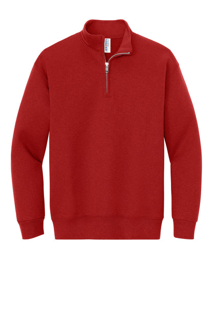 DISCONTINUED Jerzees Youth NuBlend 1/4-Zip Cadet Collar Sweatshirt 995Y