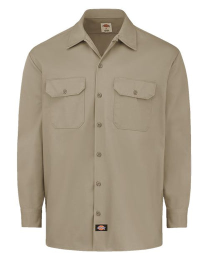 Dickies Men's Heavyweight Cotton Long Sleeve Shirt 5549