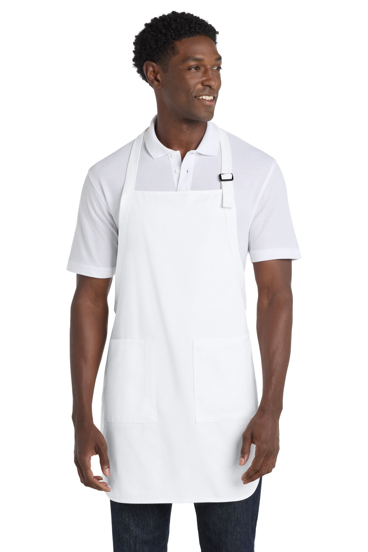 Port Authority Full-Length Apron with Pockets.  A500