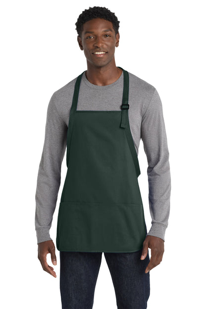 Port Authority Medium-Length Apron with Pouch Pockets.  A510