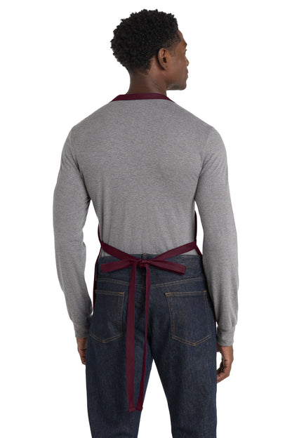 Port Authority Medium-Length Apron with Pouch Pockets.  A510