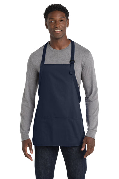 Port Authority Medium-Length Apron with Pouch Pockets.  A510