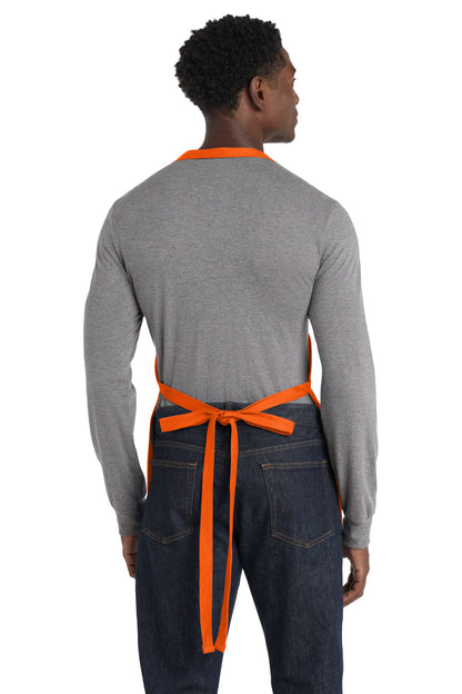 Port Authority Medium-Length Apron with Pouch Pockets.  A510