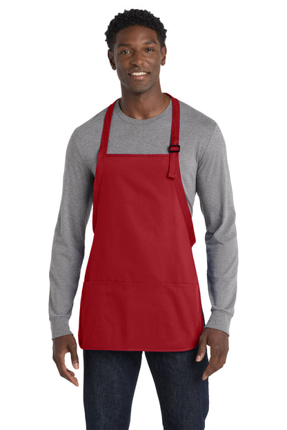Port Authority Medium-Length Apron with Pouch Pockets.  A510