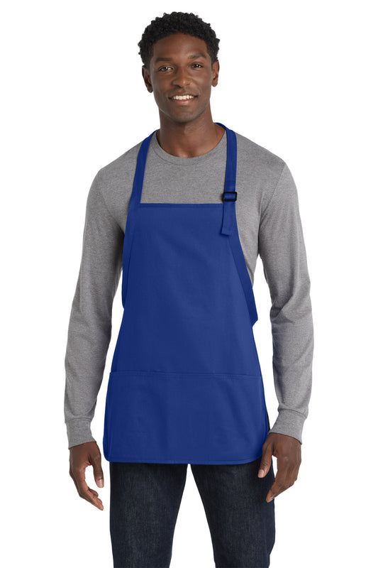 Port Authority Medium-Length Apron with Pouch Pockets.  A510